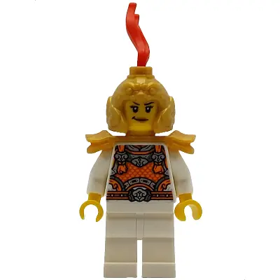  Celestial General - Pearl Gold Helmet and Shoulder Pads