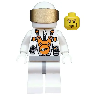  Mars Mission Astronaut with Helmet and Cheek Lines