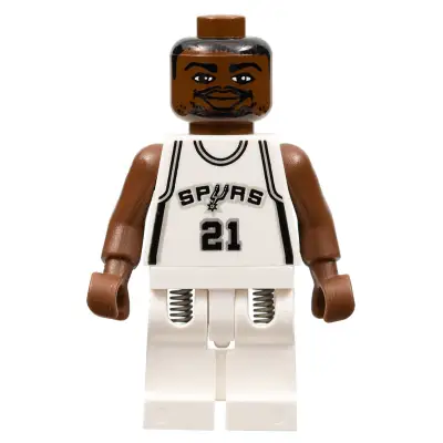  NBA Tim Duncan, San Antonio Spurs #21