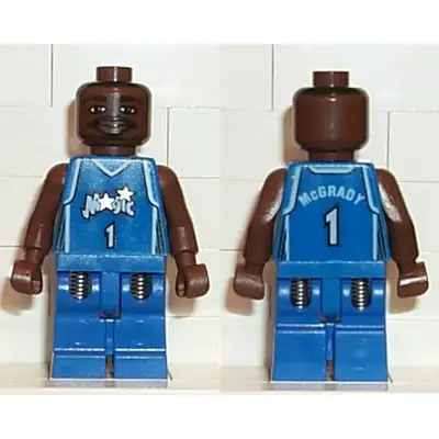  NBA Tracy McGrady, Orlando Magic #1 (Blue Uniform)
