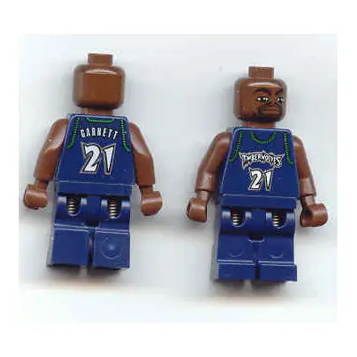 NBA Kevin Garnett, Minnesota Timberwolves #21 (Dark Blue Uniform)