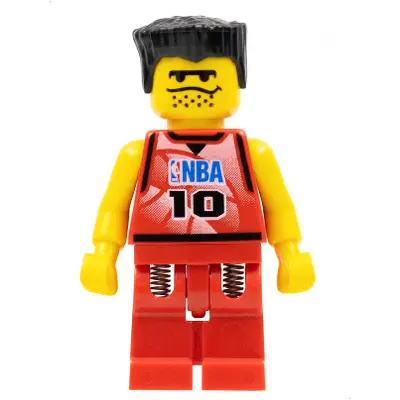  NBA Player, Number 10 with Red Legs
