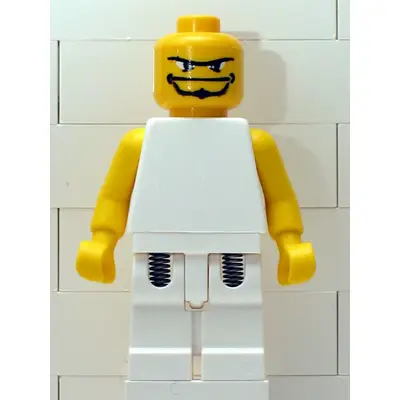  NBA  Player White Torso, White Legs #1