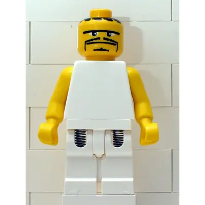  NBA  Player White Torso, White Legs #3