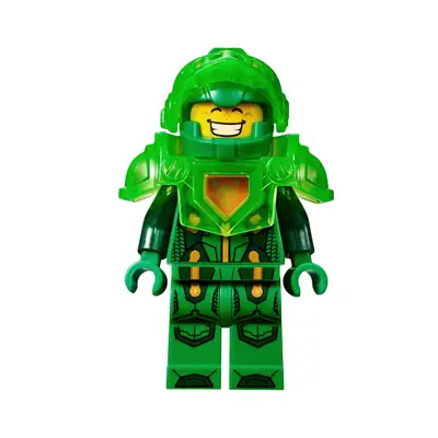  Aaron Fox - Trans-Bright Green Visor and Armor (Ultimate Aaron)