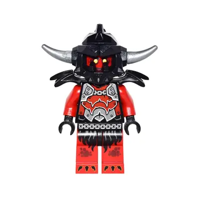  Ash Attacker - Flat Silver Horns