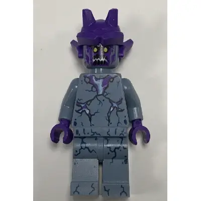  Stone Stomper - Partially Cracked Open Chest, Small Dark Blue Cracks on Legs, Open Mouth