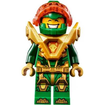  Aaron Fox - Trans-Neon Orange Visor, Pearl Gold Armor