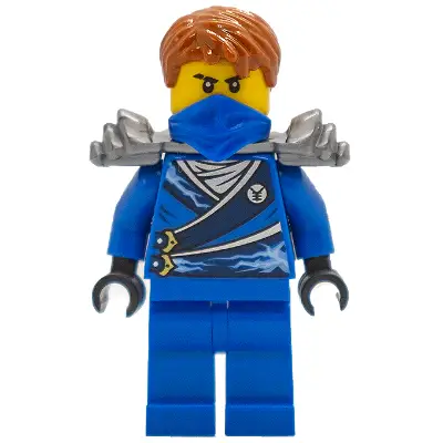  Jay (Techno Robe) - Rebooted, Flat Silver Shoulder Armor