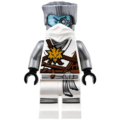  Zane (Honor Robe) - Day of the Departed, Hair, White Mask