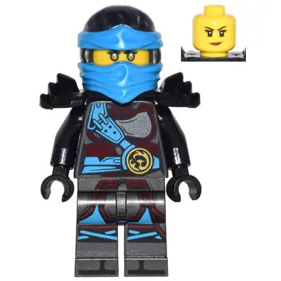  Nya - The Hands of Time, Black Armor, Dual Sided Head