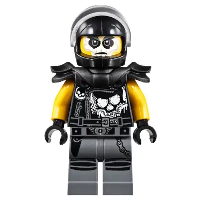  Chopper Maroon (Helmet and Shoulder Pads)