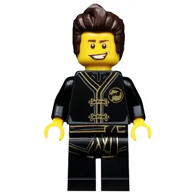  Dareth - The LEGO Ninjago Movie, Black Wu-Cru Training Gi