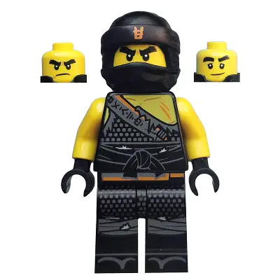  Cole - Hunted, Orange Asian Symbol on Bandana