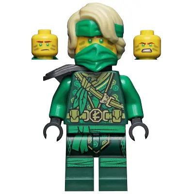  Lloyd - The Island, Mask and Hair with Bandana, Armor Shoulder Pad