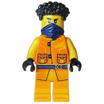  Arin - Tang Jacket, Dark Blue Bandana