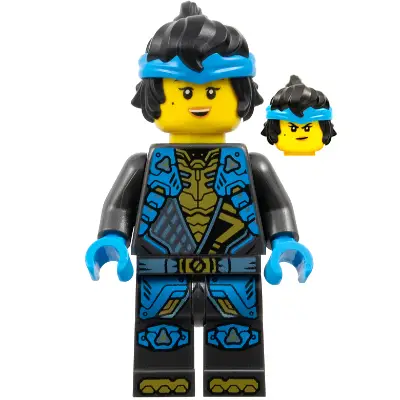  Nya - Dragons Rising, Tunic with Shoulder Armor, Hair