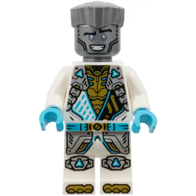  Zane - Dragons Rising, Tunic with Shoulder Armor, Hair, Smile