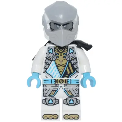  Zane - Dragons Rising, Tunic with Shoulder Armor, Head Wrap, Scabbard