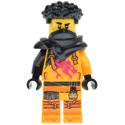  Arin - Shirt with Magenta Dragon, Hair, Shoulder Pads