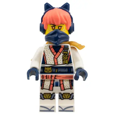  Sora - Cat Headphones, Mask, Scabbard Armor with 1 Shoulder Pad