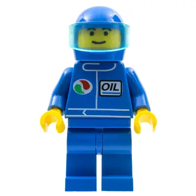 Octan - Blue Oil, Blue Legs, Blue Helmet, Trans-Light Blue Visor