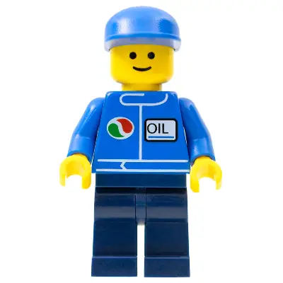  Octan - Blue Oil, Dark Blue Legs, Blue Cap