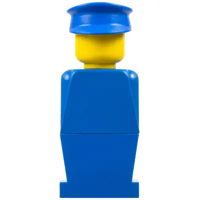  LEGOLAND - Blue Torso, Blue Legs, Blue Hat