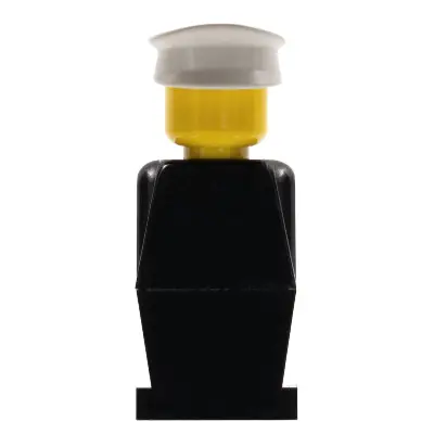  LEGOLAND - Black Torso, Black Legs, White Hat