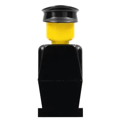  LEGOLAND - Black Torso, Black Legs, Black Hat