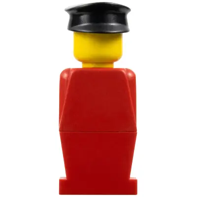  LEGOLAND - Red Torso, Red Legs, Black Hat