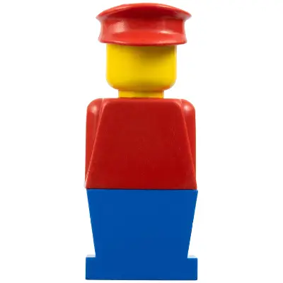  LEGOLAND - Red Torso, Blue Legs, Red Hat