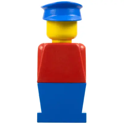  LEGOLAND - Red Torso, Blue Legs, Blue Hat