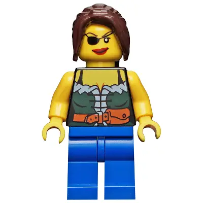  Pirate Female, Blue Legs