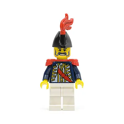  Imperial Soldier II - Governor, Red Plume, Red Epaulettes