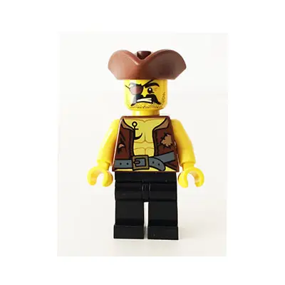  Pirate 4 - Vest and Anchor, Eye Patch