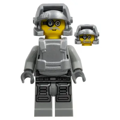  Power Miner - Brains, Gray Outfit