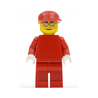  F1 Ferrari Engineer - without Torso Stickers, White Hands