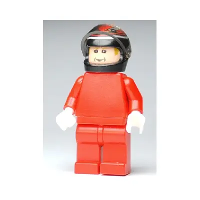  F1 Ferrari - K. Raikkonen with Helmet Black Printed - without Torso Stickers