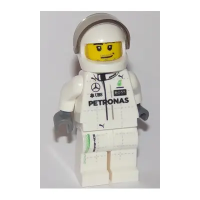  Mercedes F1 W07 Hybrid Driver - White Helmet