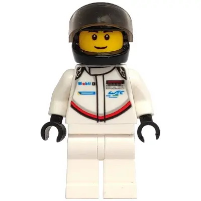  Porsche 911 RSR Driver - Black Helmet