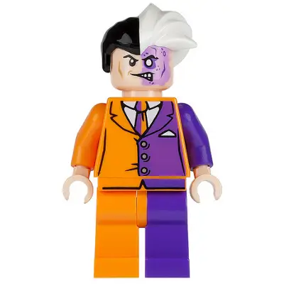  Two-Face - Orange and Purple Suit