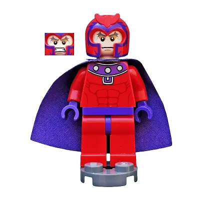  Magneto - Red Outfit, Cloth Cape