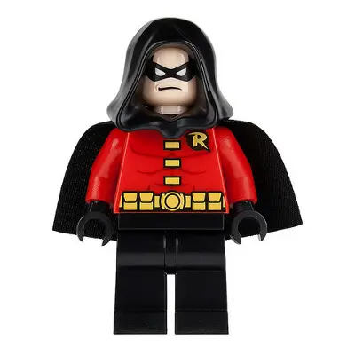  Robin - Black Cape and Hood