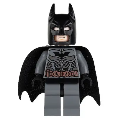  Batman - Dark Bluish Gray Suit with Copper Belt