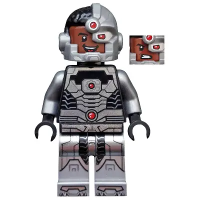  Cyborg - Black Gloves, Smiling