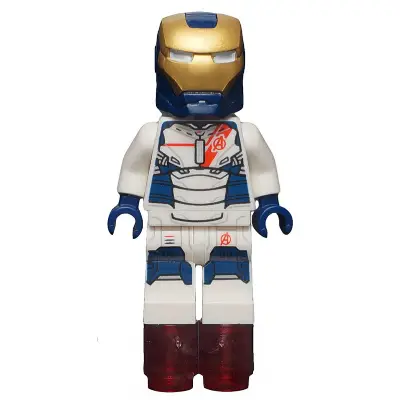  Iron Legion - Trans-Neon Orange Head, Helmet with Visor