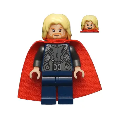  Thor - Spongy Cape, Dark Blue Legs