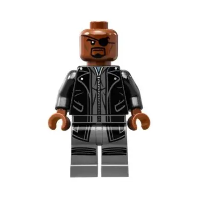  Nick Fury - Leather Trench Coat