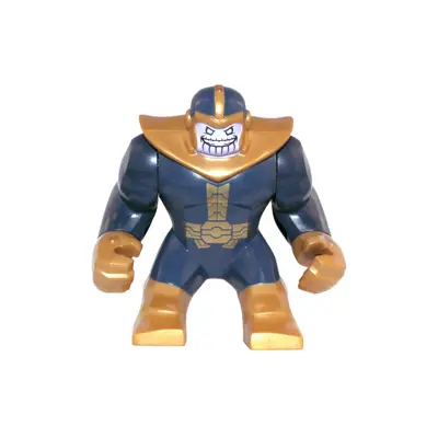  Thanos - Large Figure, Dark Blue and Pearl Gold Outfit, Arms, and Helmet